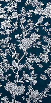 Декор Chromagic Floral Blue Rett 60x120